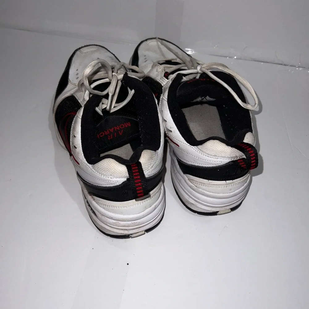 Men's Black and White Athletic Shoes